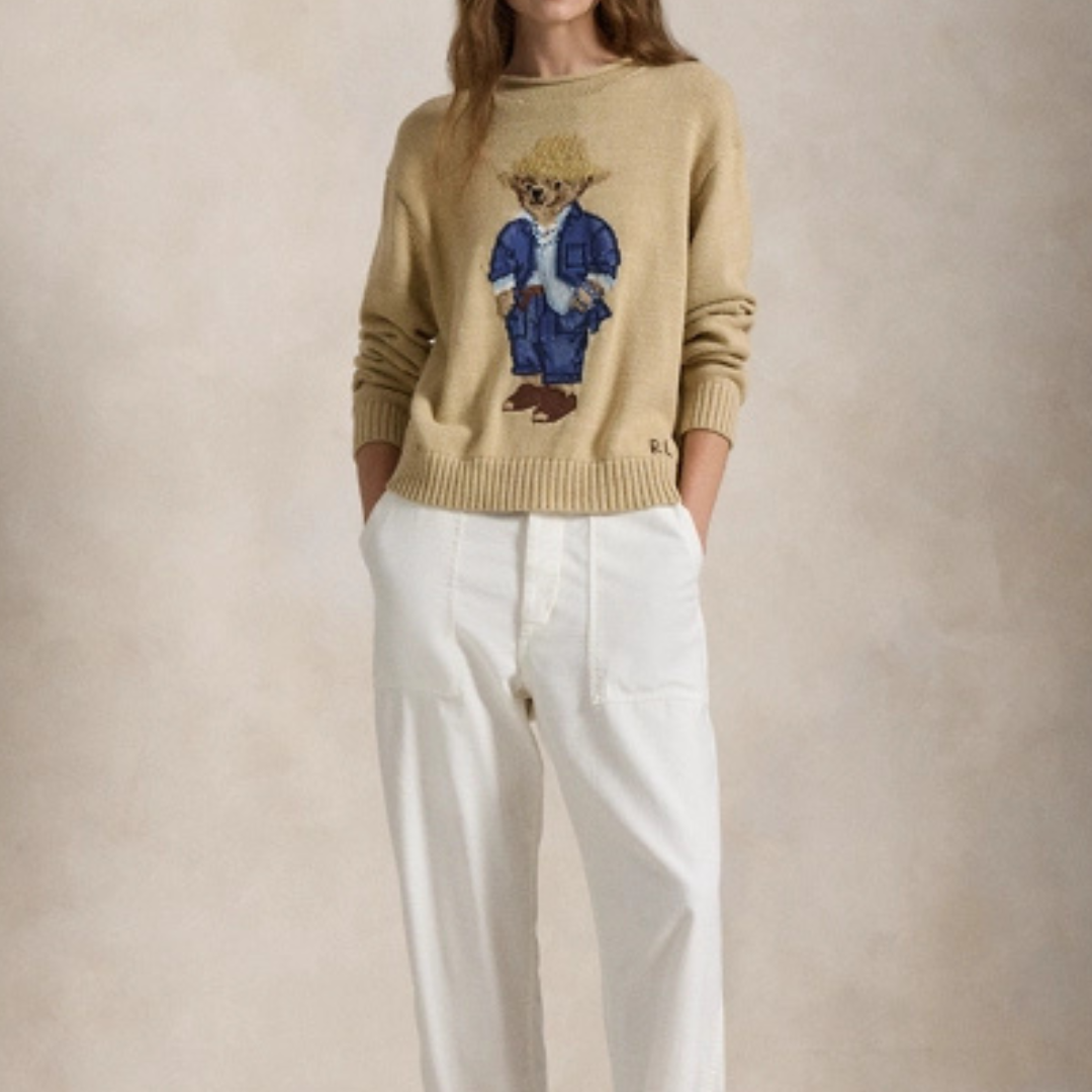Pullover mit Bärenmotiv von Ralph Lauren