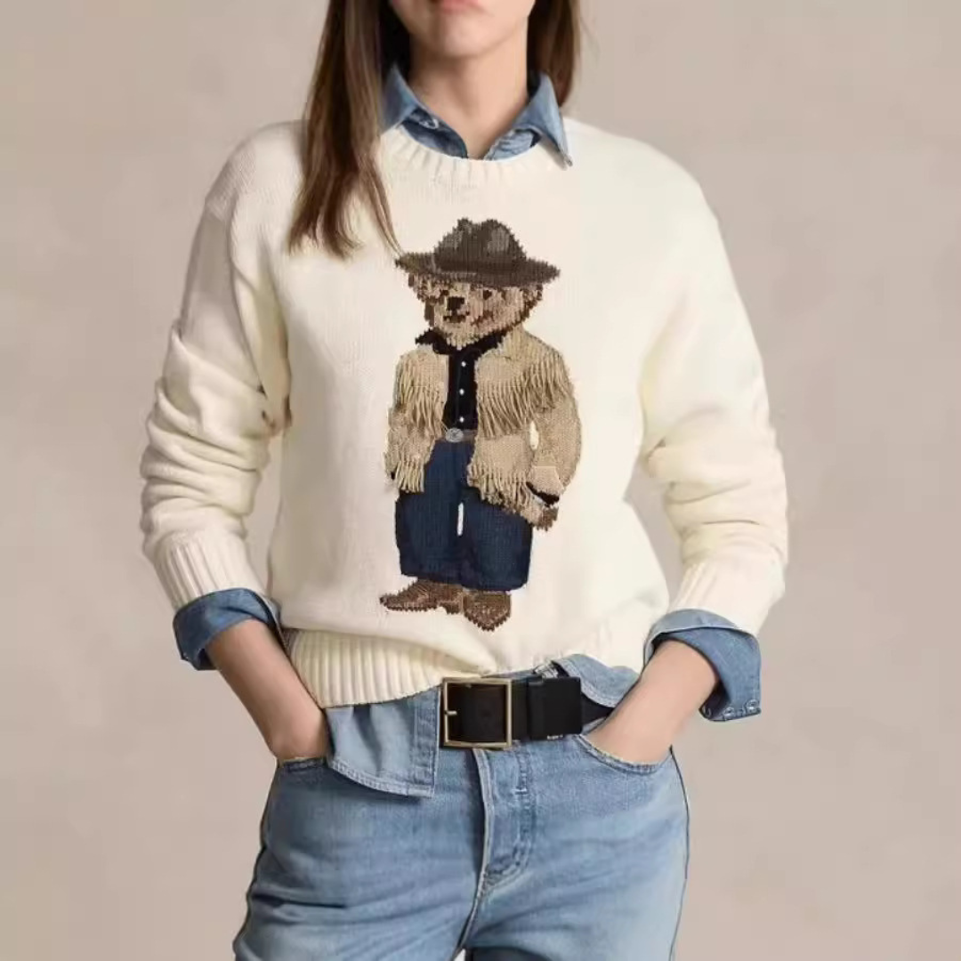 Ralph Lauren Bärenpullover Unisex