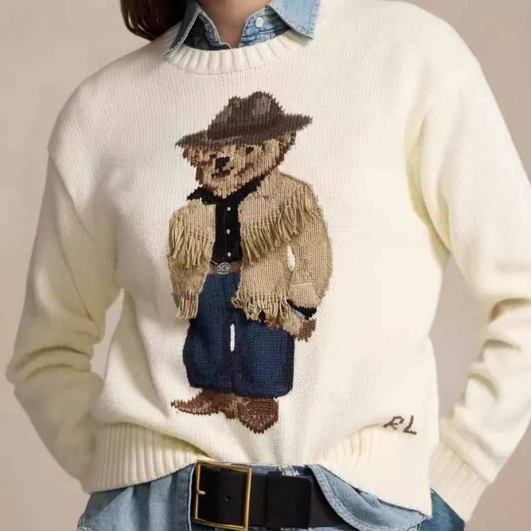 Ralph Lauren Bärenpullover Unisex