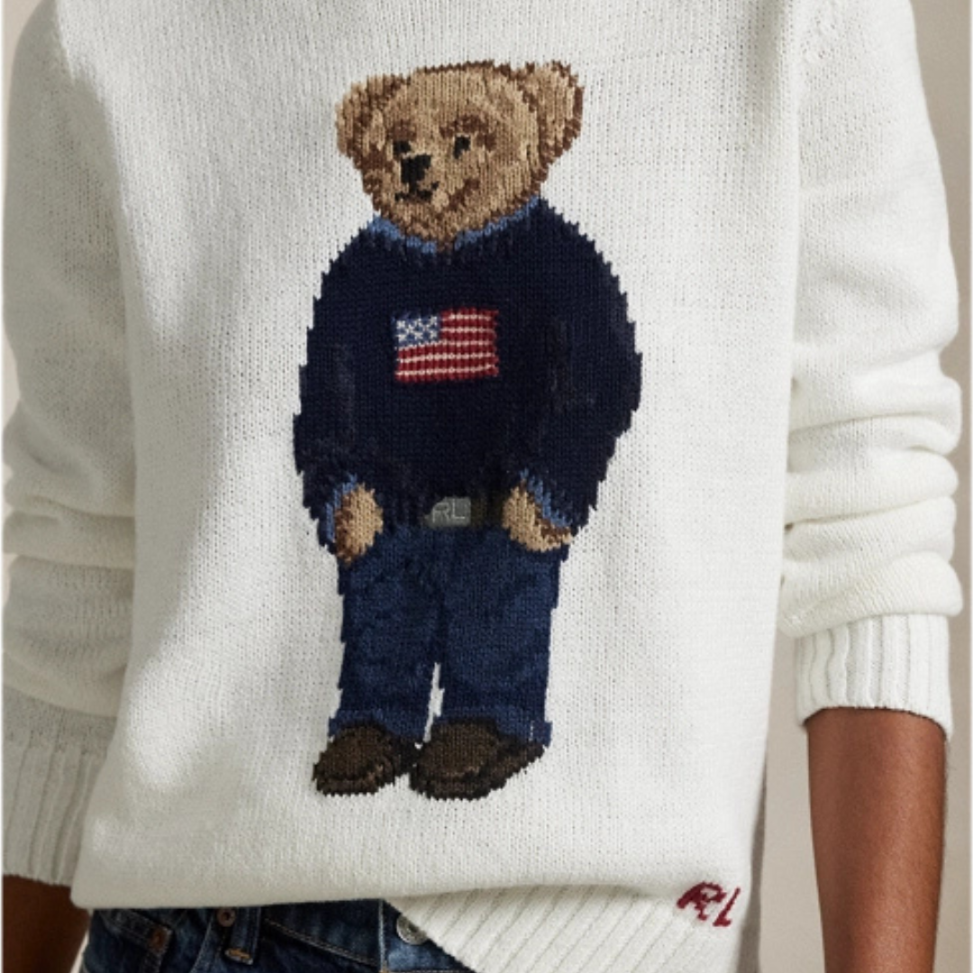 Ralph Lauren Bärenpullover Unisex
