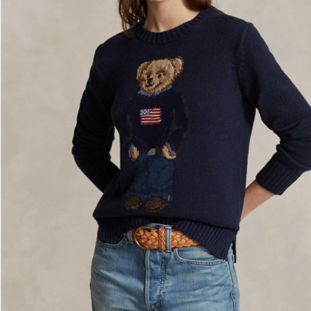Ralph Lauren Bärenpullover Unisex