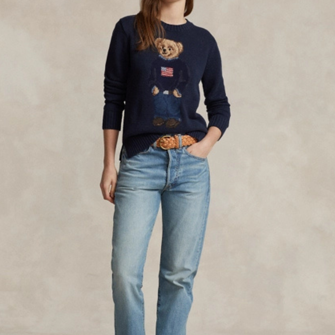Ralph Lauren Bärenpullover Unisex