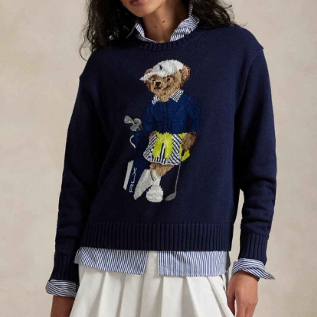 Pullover mit Bärenmotiv von Ralph Lauren