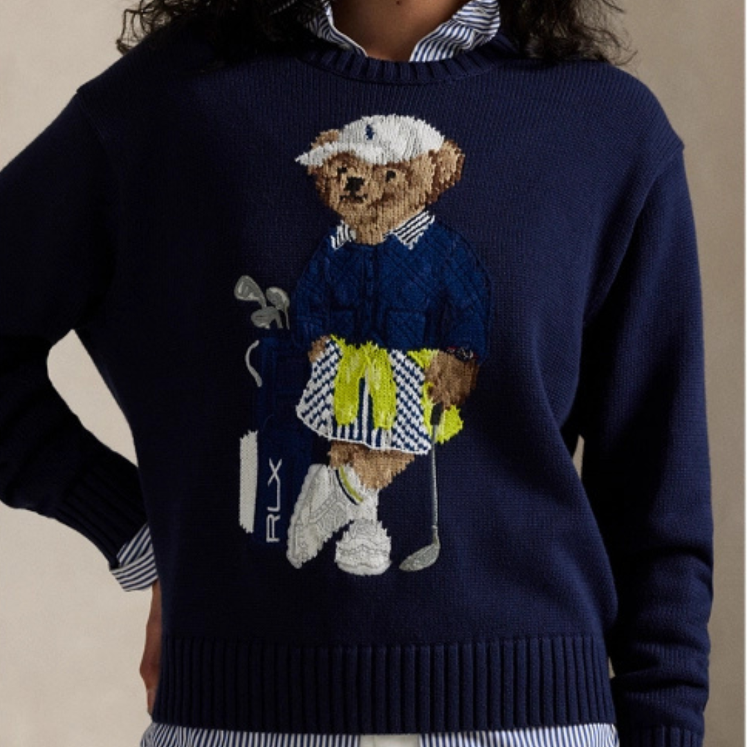 Pullover mit Bärenmotiv von Ralph Lauren