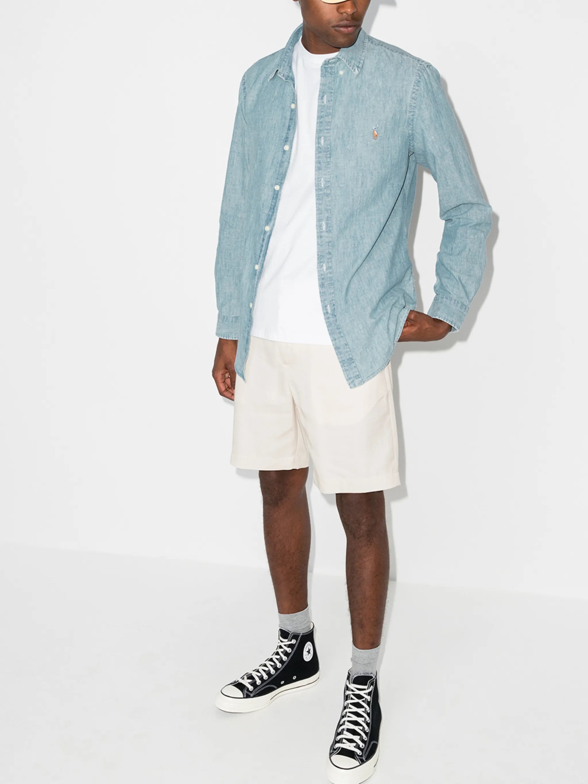 Jeanshemd im Custom-Fit