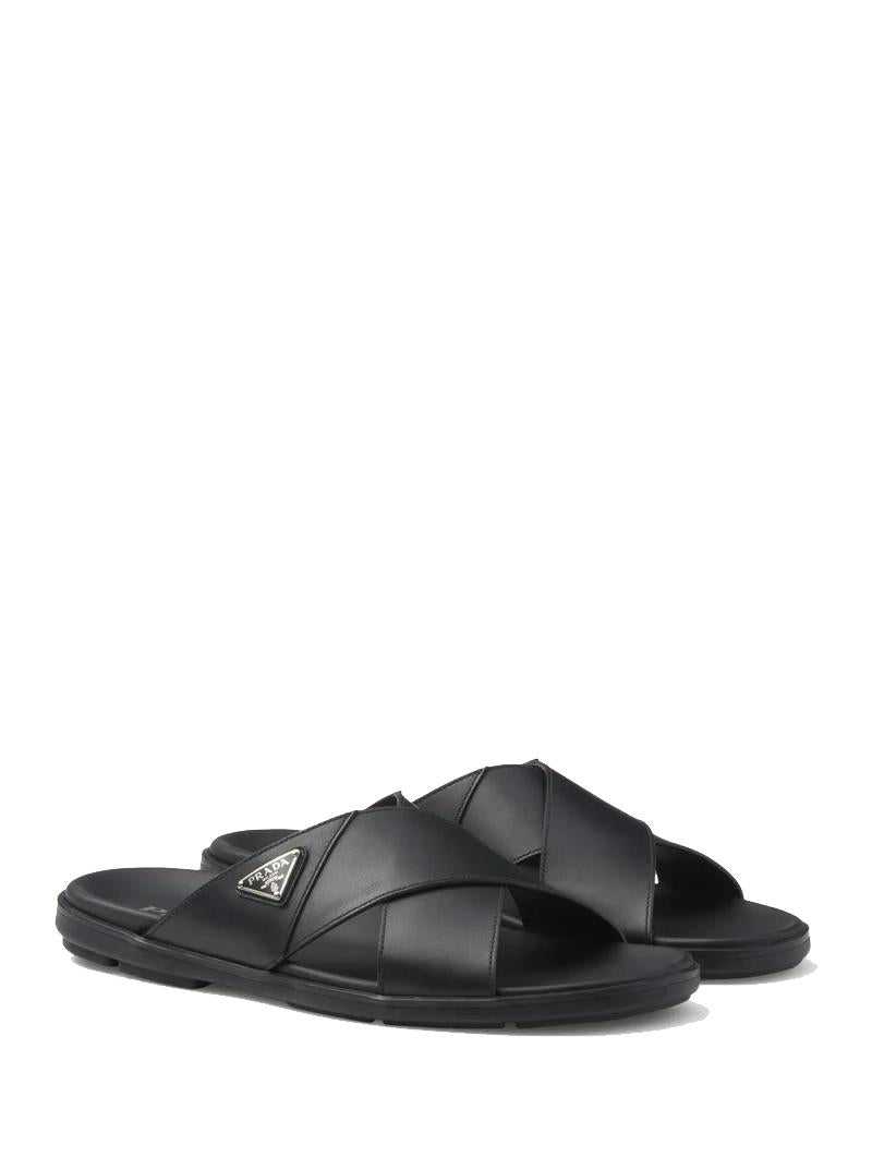 Prada Ledersandalen