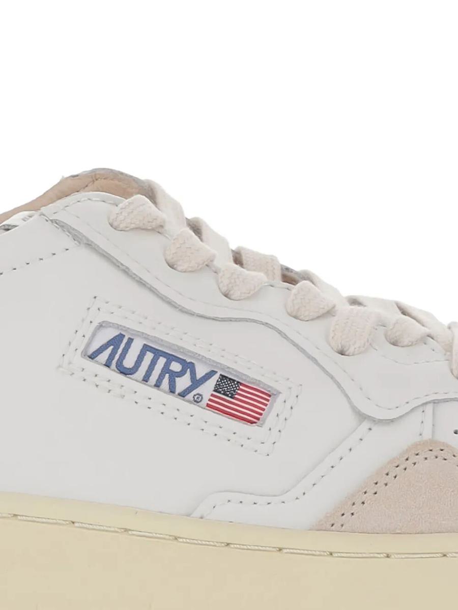 Autry „Medalist Low“ Wildleder-Sneakers