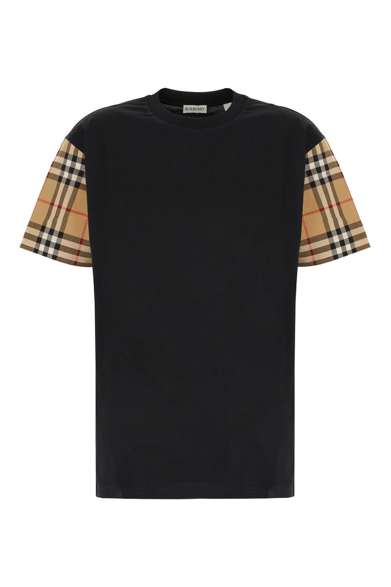 Burberry – Kariertes T-Shirt