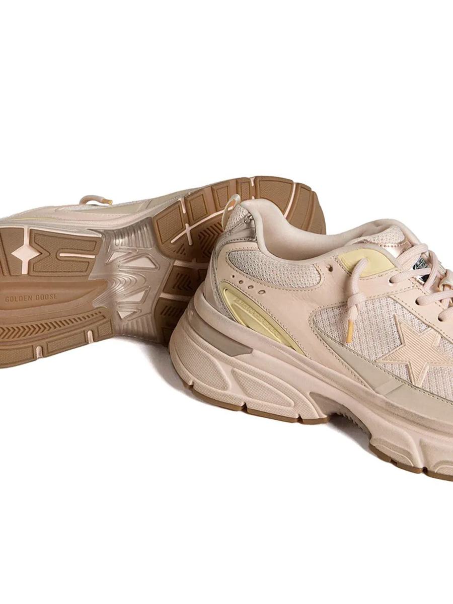 Golden Goose Lightstar Net Leder und Wildleder Obermaterial TPU Star Net Ferse und Sporn