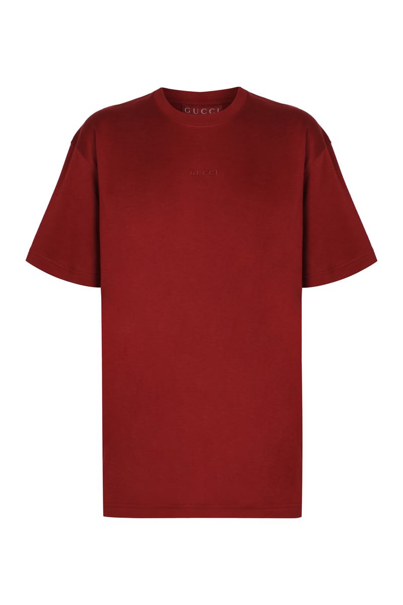 Baumwoll-T-Shirt mit Gucci-Logo