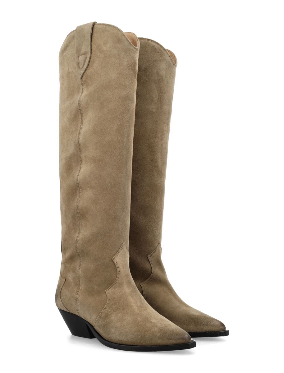 Isabel Marant Denvee Cowboystiefel aus Wildleder
