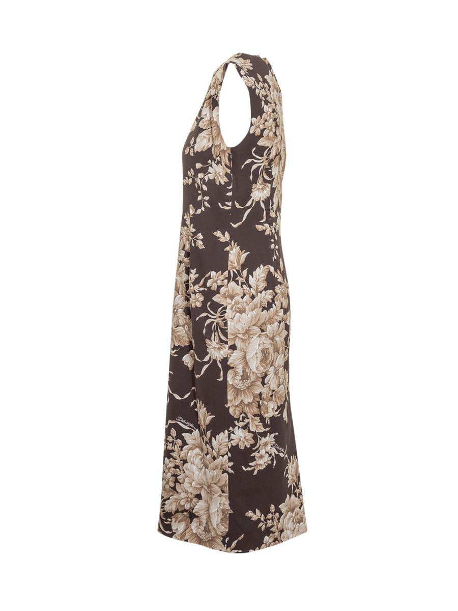 Dolce & Gabbana Dolce & Gabbana Ärmelloses Blumenkleid