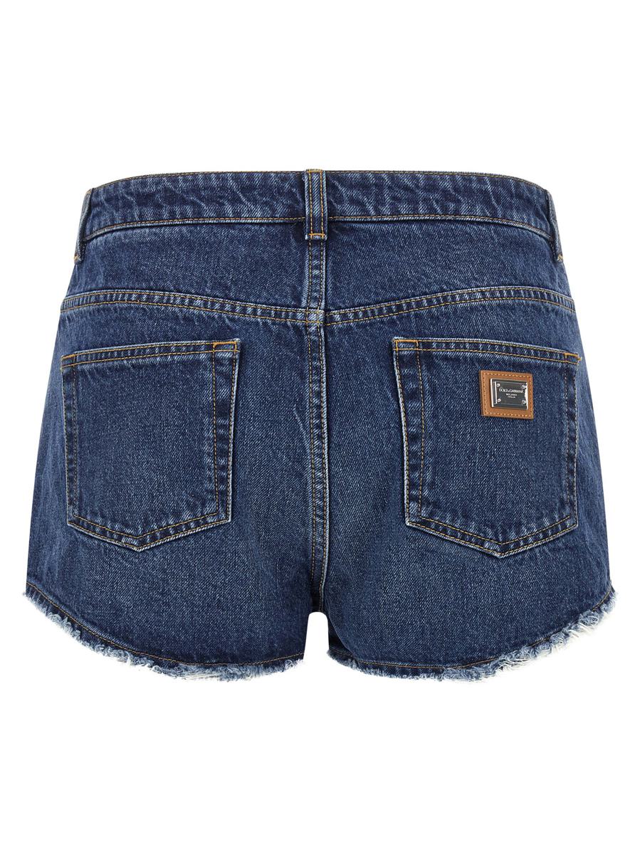 Dolce & Gabbana Shorts mit Logo-Platte