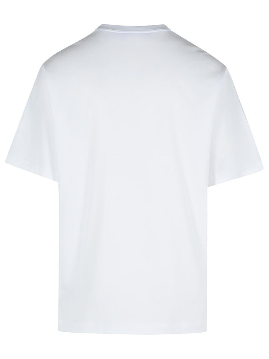 Dolce & Gabbana Weißes Baumwoll-T-Shirt