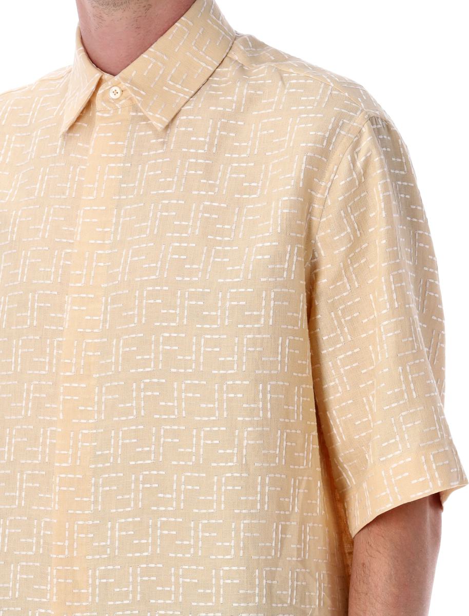Fendi FF Jacquard-Hemd