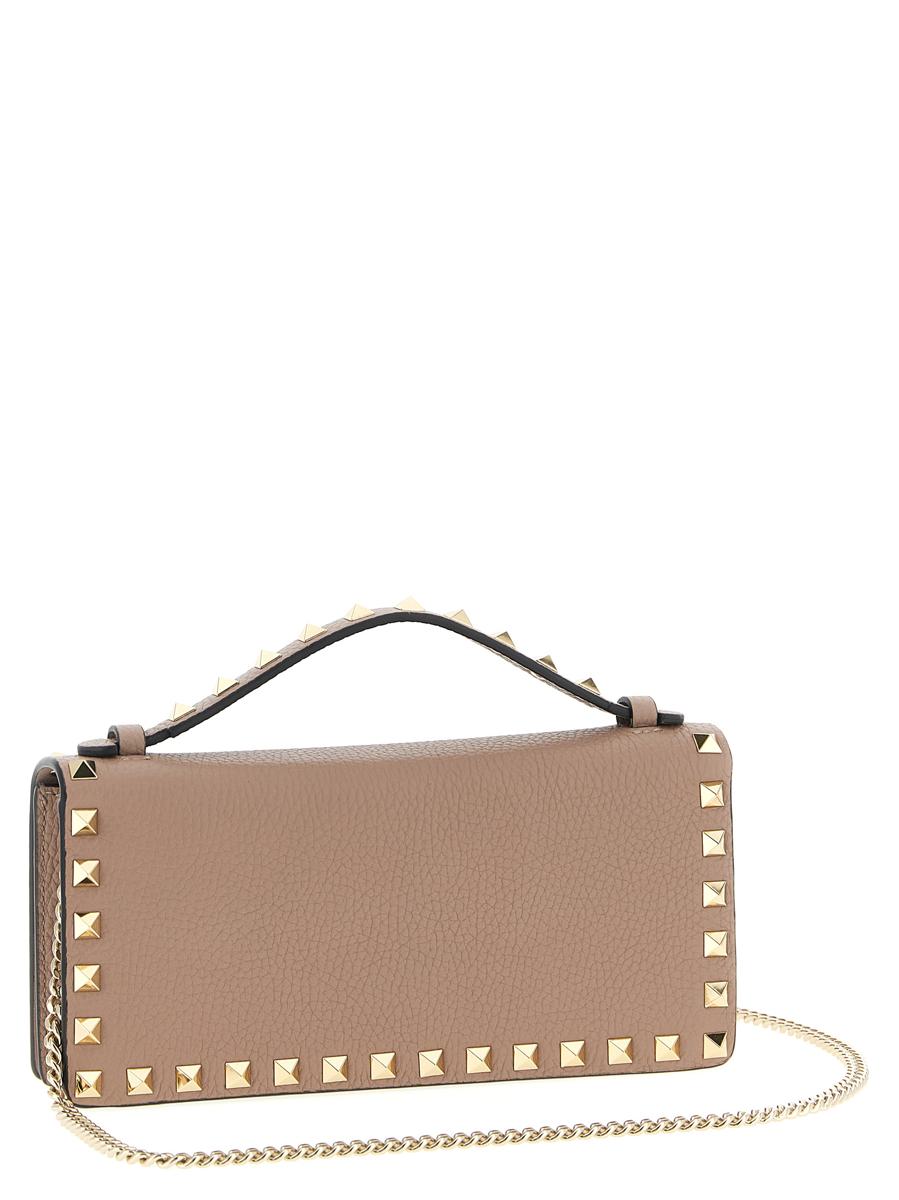 Valentino Garavani Valentino Garavani „Rockstud“-Geldbörse mit Kette