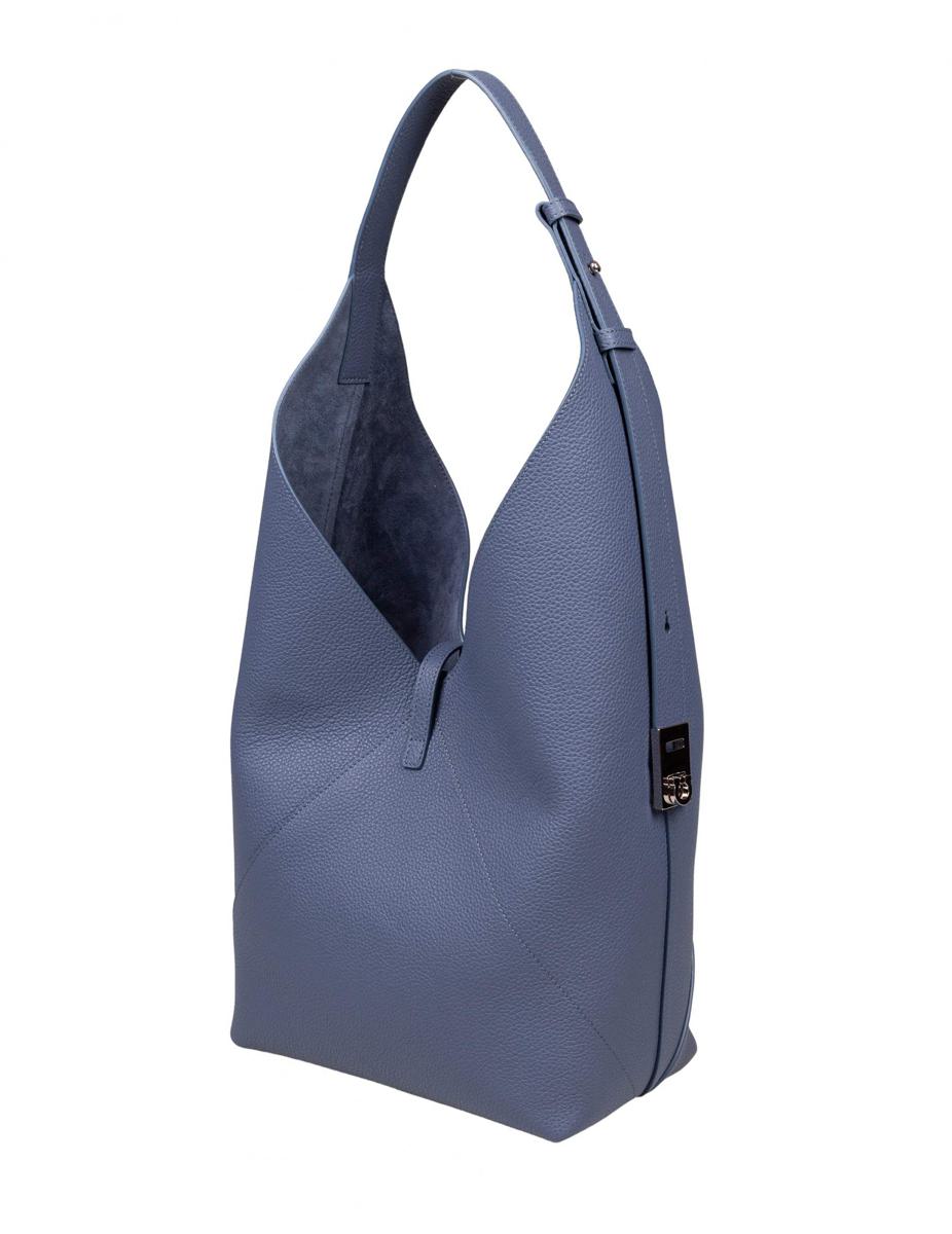 Salvatore Ferragamo – Hobo-Tasche aus weichem Leder