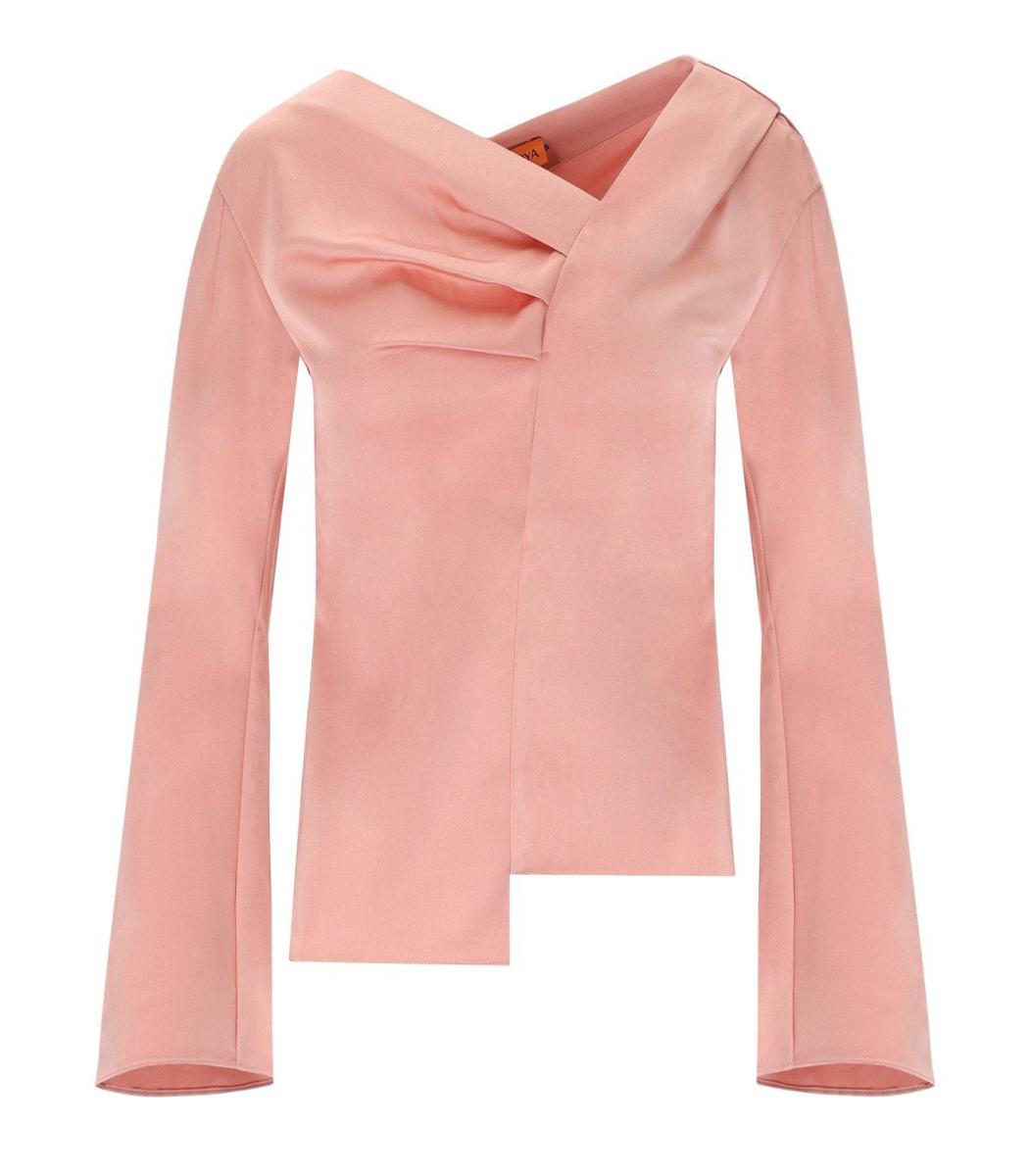Stine Goya, rosa Satin-Top