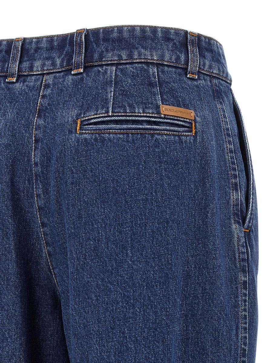 Dolce & Gabbana „Dolce“-Jeans mit Taillenbund