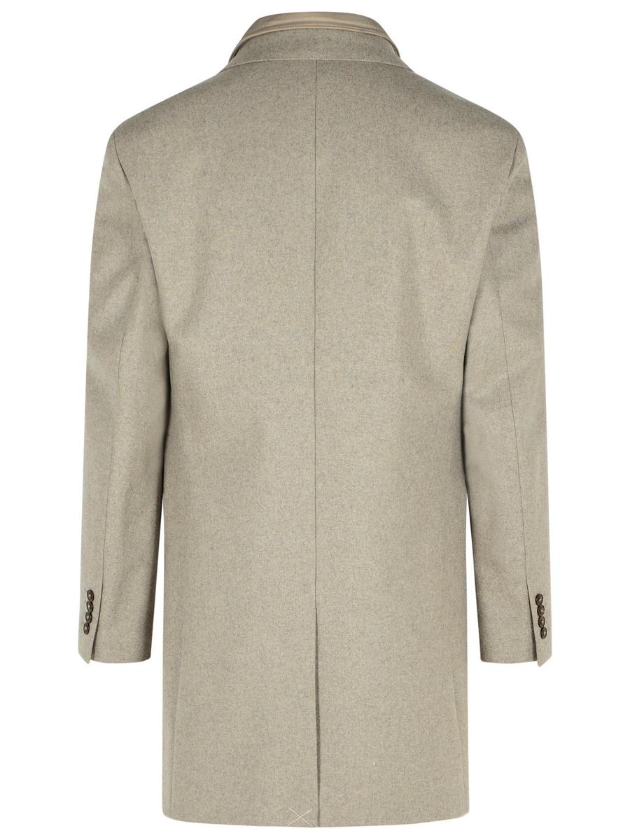 Fay „Easy“ Mantel aus Polyamid in Beige