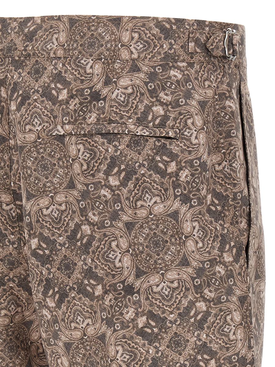 Brunello Cucinelli Badeanzug mit Paisley-Print