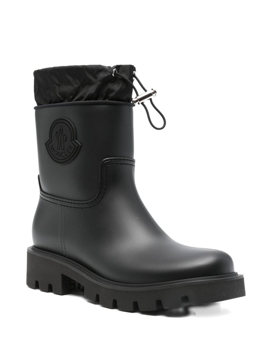 Moncler – Schwarze „Kickstream“-Gummistiefel