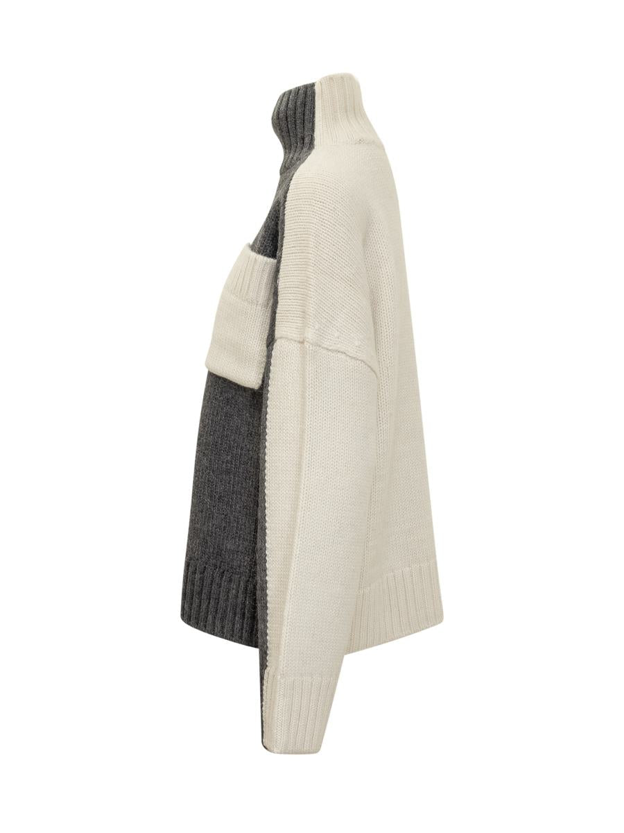 JW Anderson – JW Anderson – Pullover mit kontrastierender Tasche