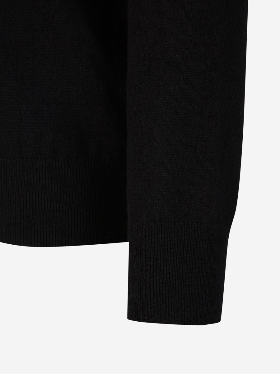 Alexander McQueen Kaschmirpullover mit Logo