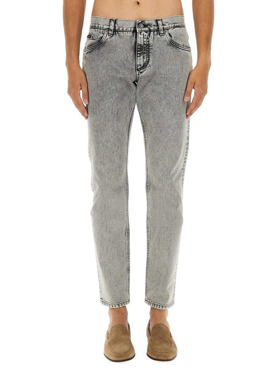 Dolce & Gabbana – Regular-Hose aus Baumwolle