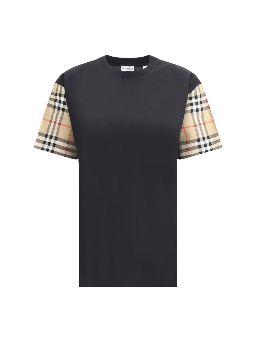 Burberry – Kariertes T-Shirt