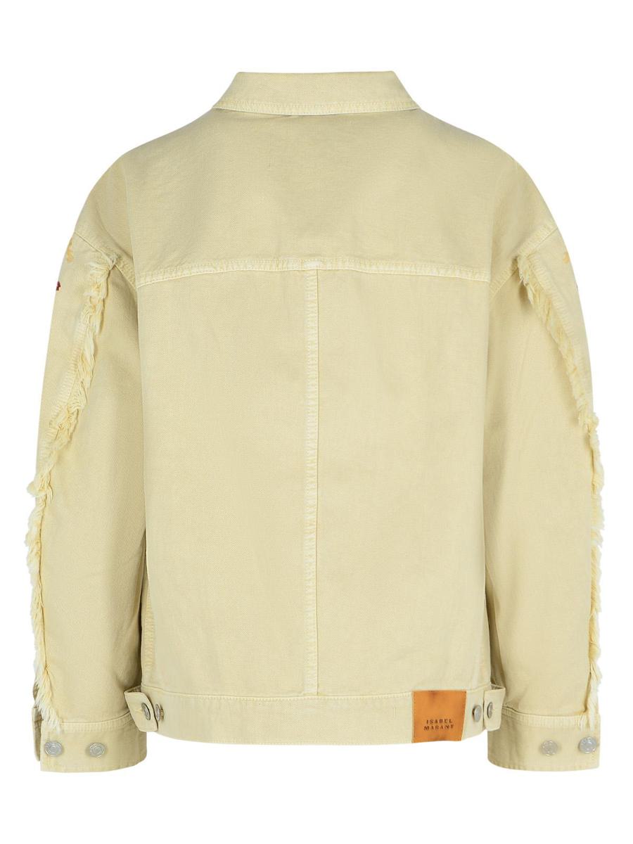 Beige Jacke aus Baumwollmischung „Manona“ von Isabel Marant Étoile
