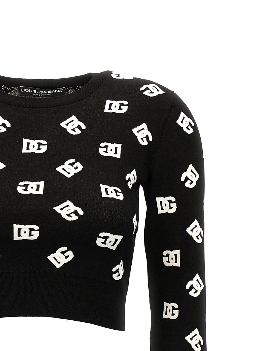 Dolce & Gabbana Pullover mit durchgehendem Logo