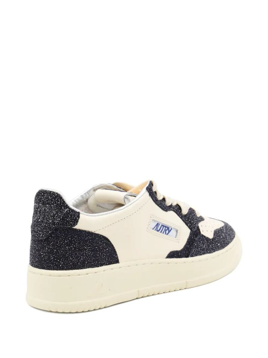 Autry „Medalist Low“ Doppel-Sneakers aus Leder