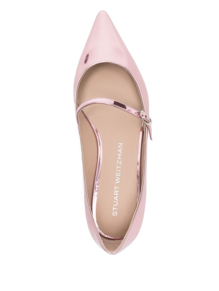 Stuart Weitzman Emilia Mary Jane Flache Schuhe