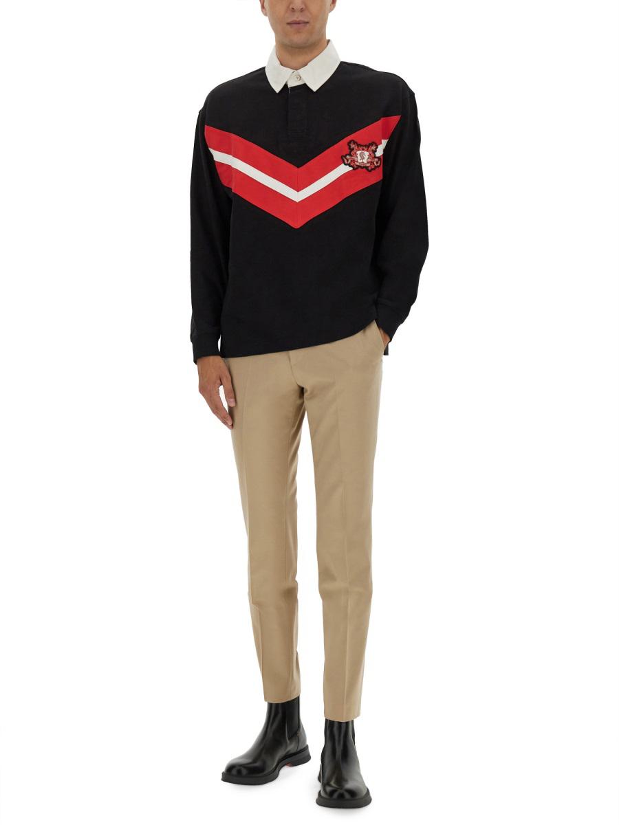 Hugo Boss – Poloshirt mit Logo im College-Stil