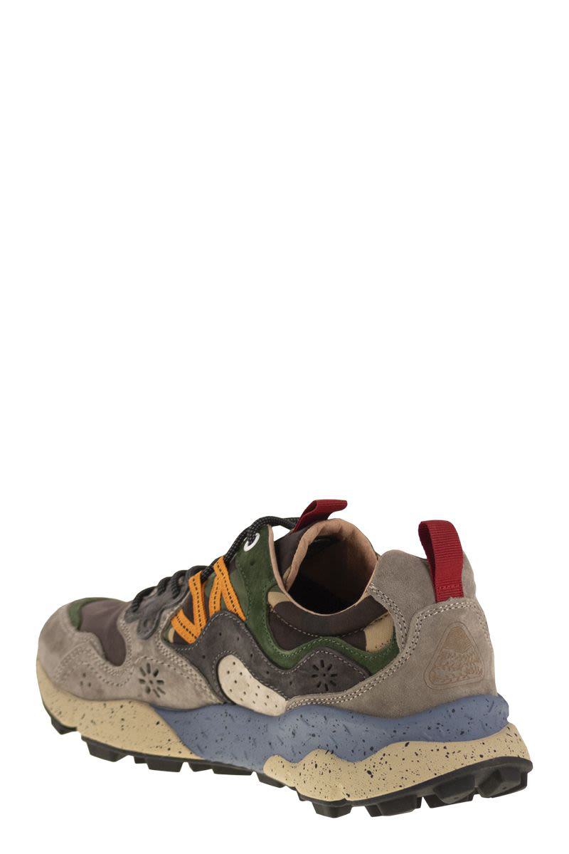 Flower Mountain Yamano 3 - Sneakers aus Wildleder und Funktionsgewebe