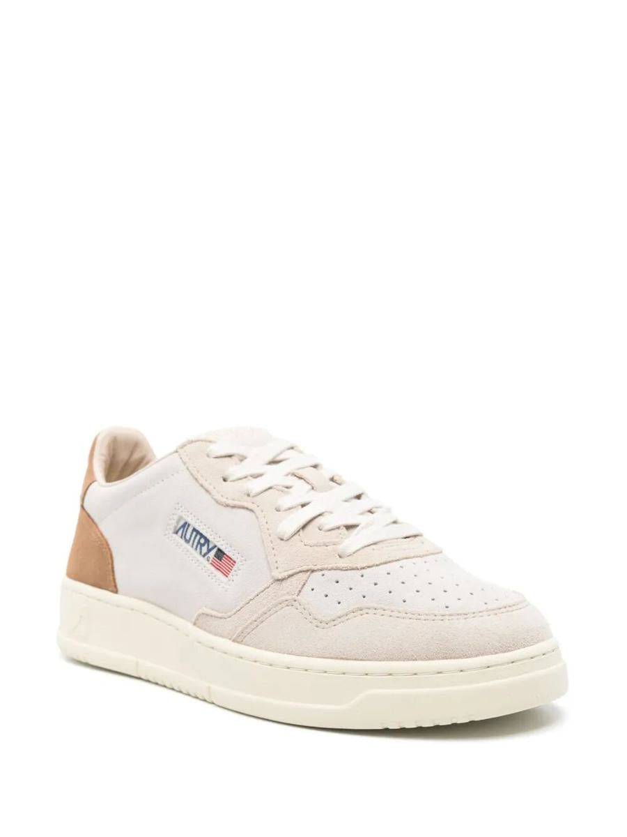 Autry „Medalist Low“ Wildleder-Sneakers