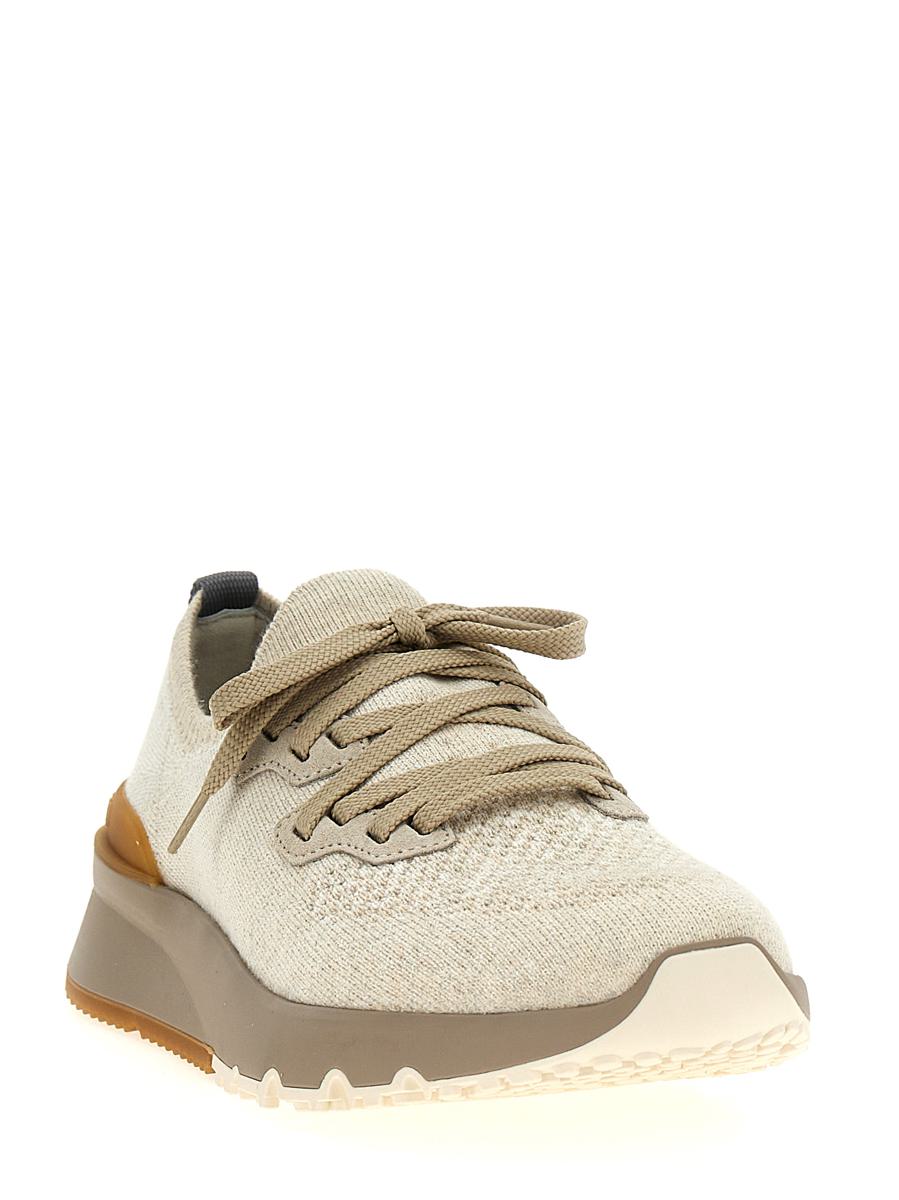 Strick-Sneakers von Brunello Cucinelli