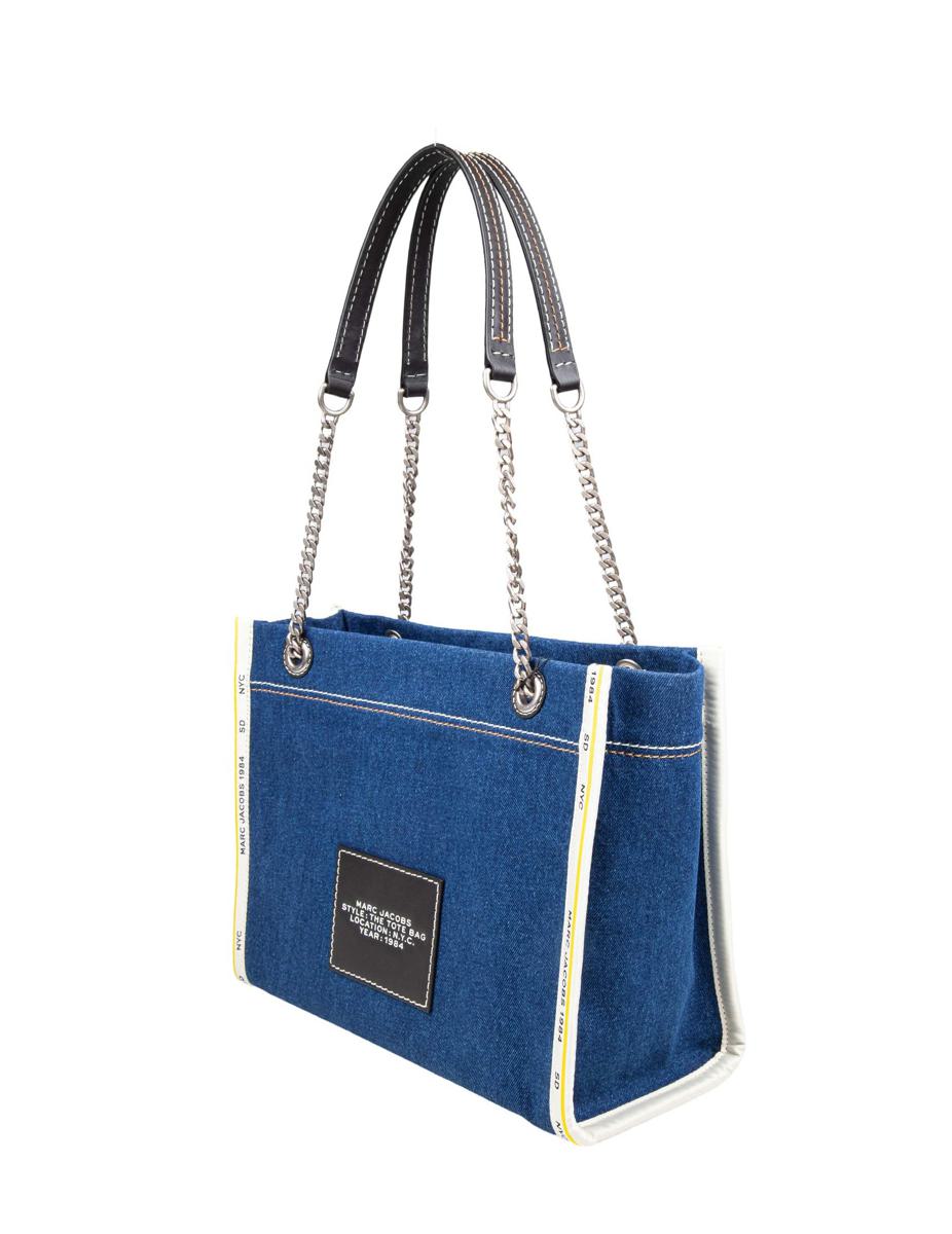 Marc Jacobs Umhängetasche aus Denim-Stoff