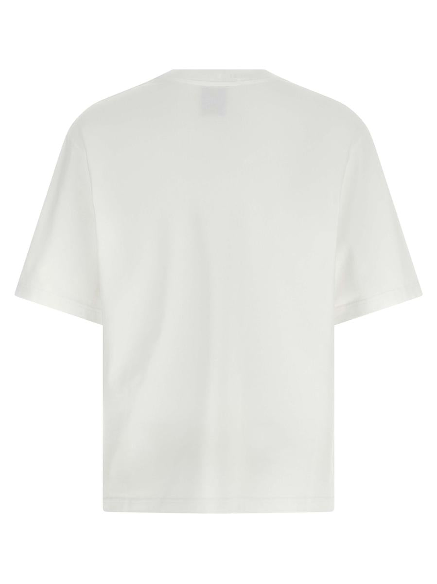 Casablanca T-Shirt mit Libellen-Blumenmuster