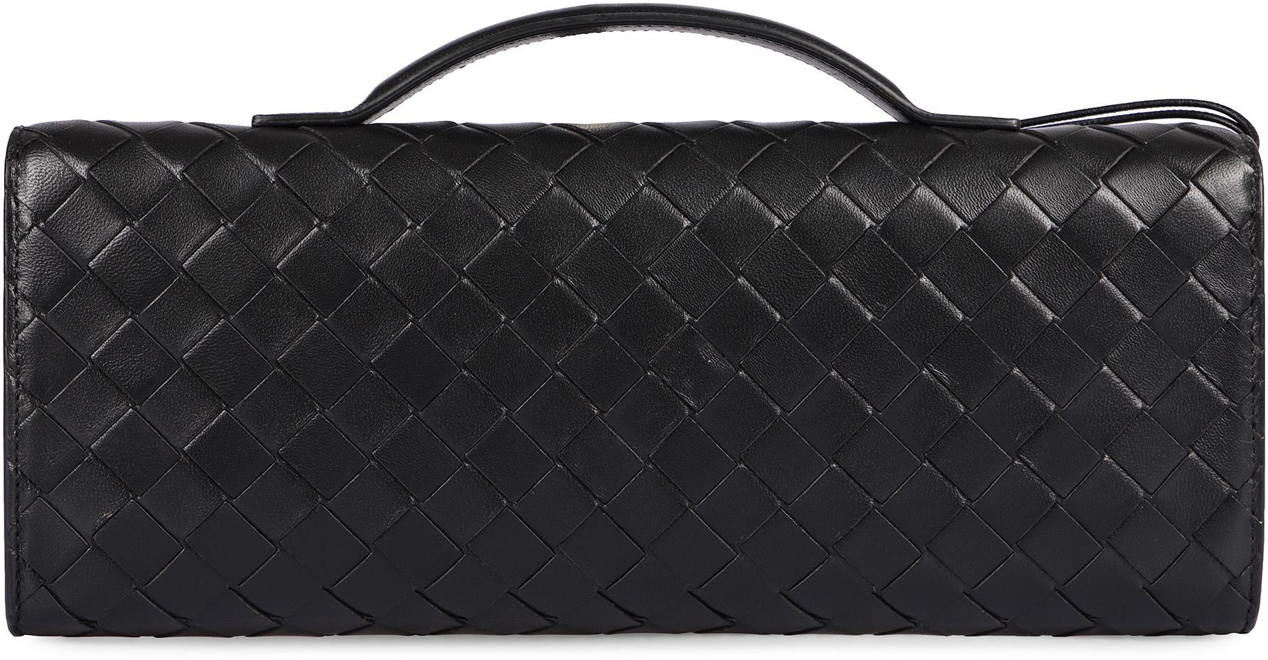 Bottega Veneta Andiamo Lederclutch