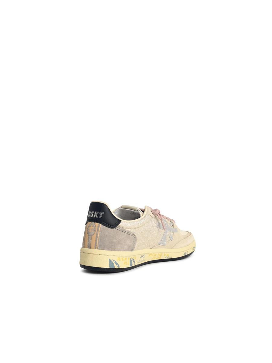 Premiata „Bskt Clay“ – Graue Sneakers aus Ledermischung