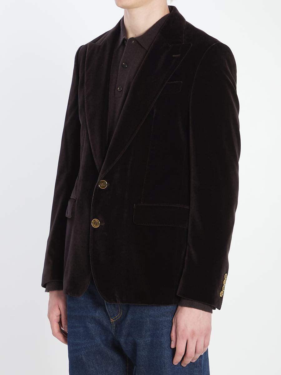 Einreihige leichte Jacke Sicilia aus Baumwolle