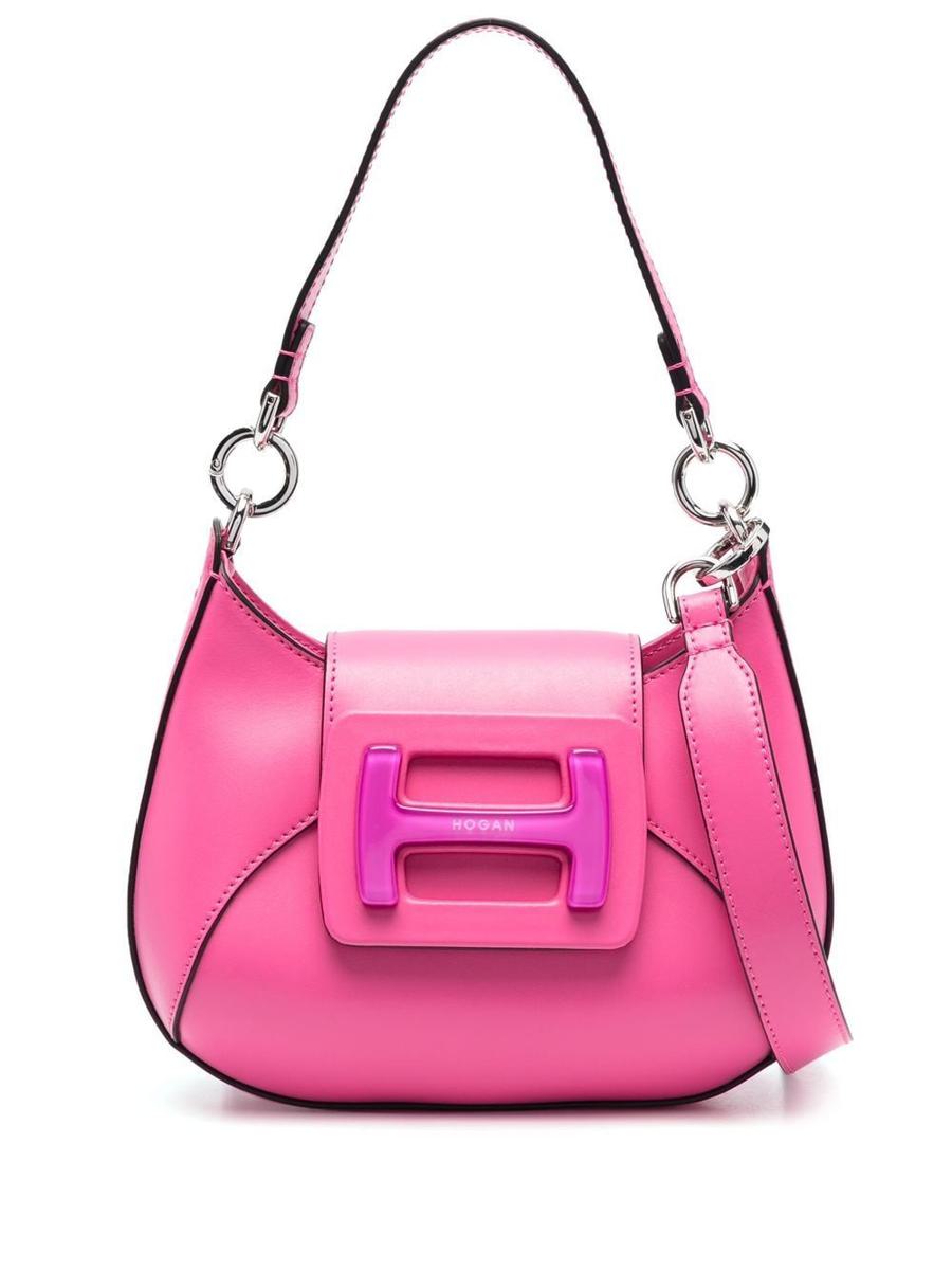 Hogan H-Bag Mini Hobo-Umhängetasche aus Leder