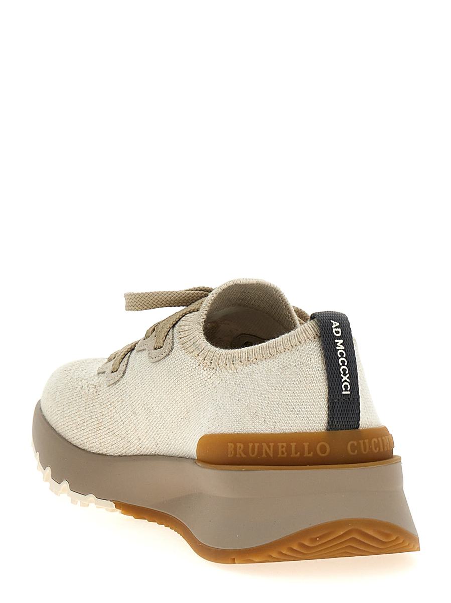Strick-Sneakers von Brunello Cucinelli