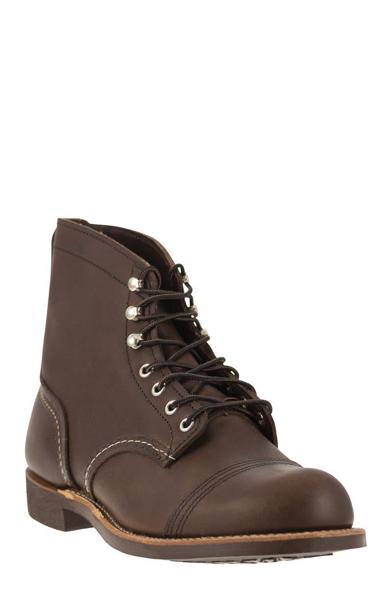 Red Wing Shoes Iron Ranger Amber - Schnürstiefel