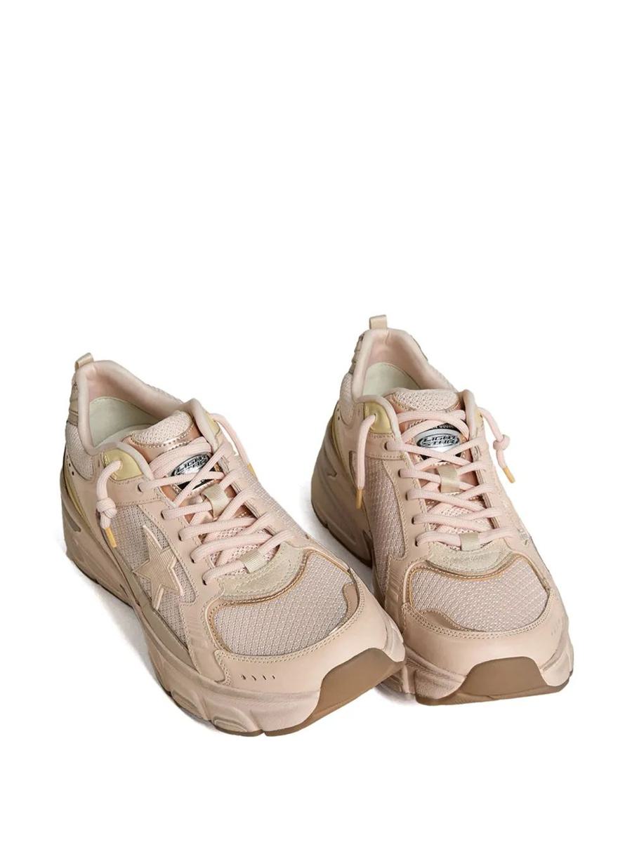 Golden Goose Lightstar Net Leder und Wildleder Obermaterial TPU Star Net Ferse und Sporn