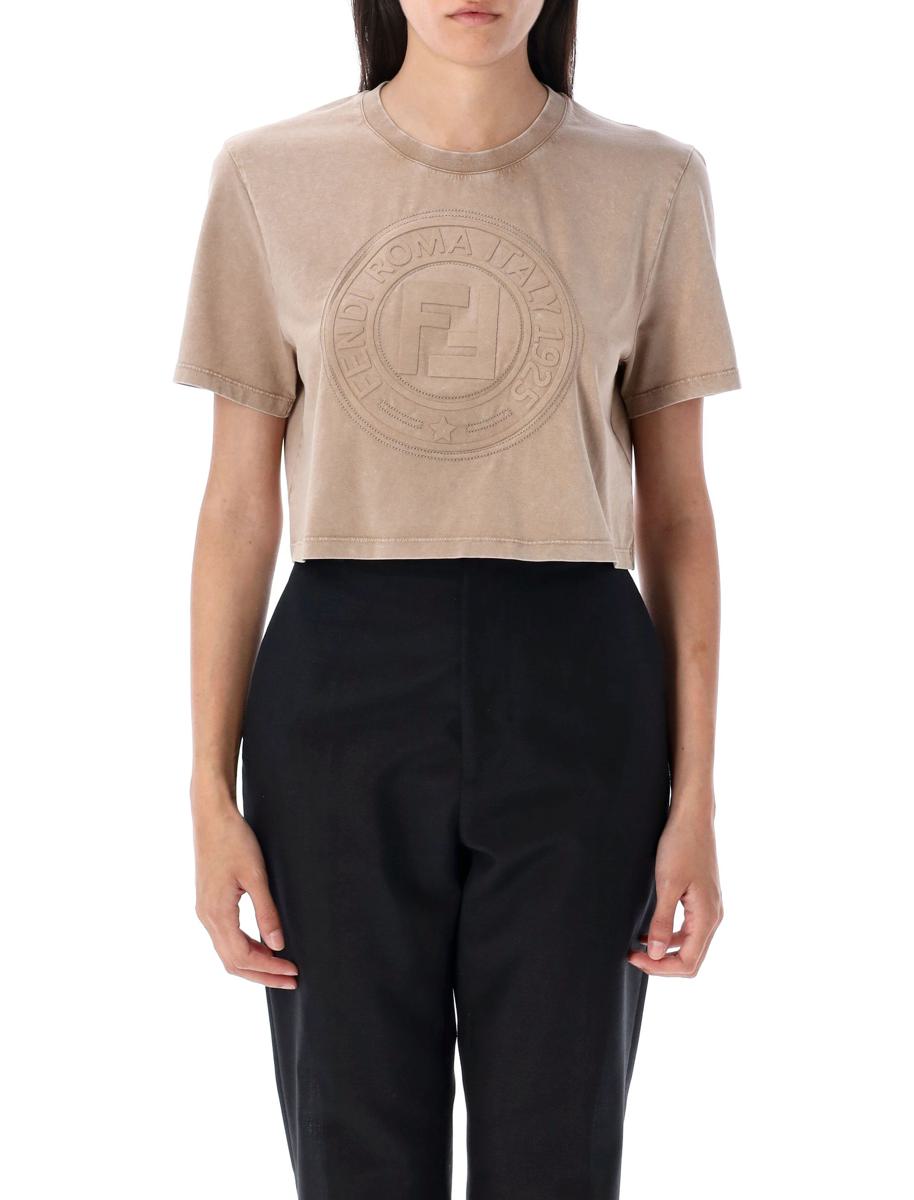 Fendi Kurzes T-Shirt
