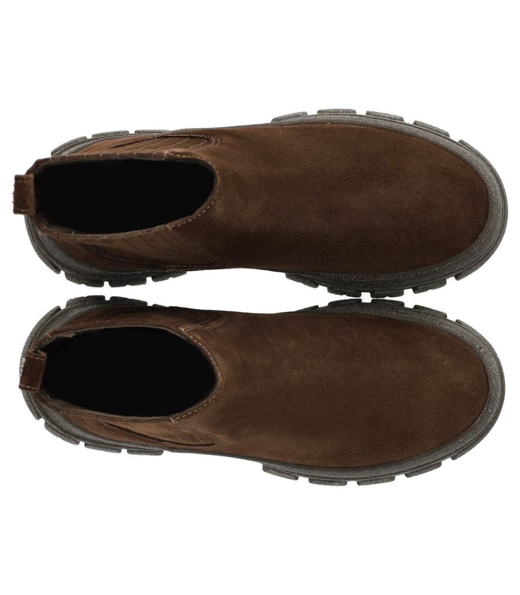 Weekend Max Mara – Genepi – Dunkelbrauner Chelsea-Stiefel