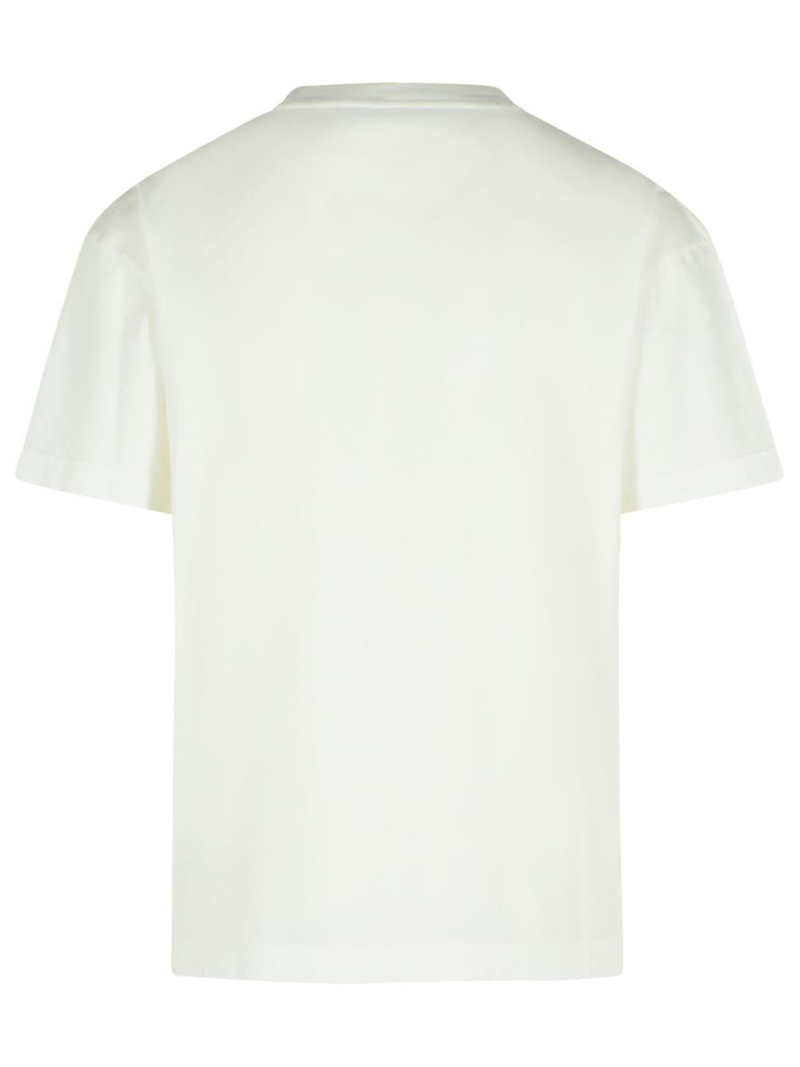 Palm Angels – Weißes Baumwoll-T-Shirt